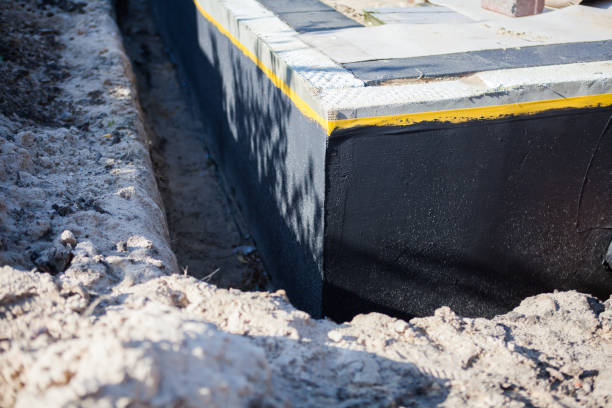 Residential Waterproofing installation at a Liberty, TN home by SJ Waterproofing Pros