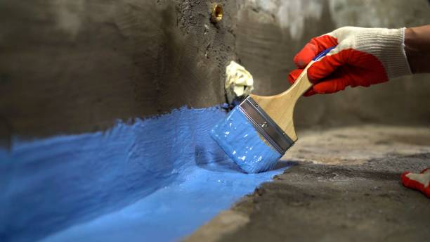 Commercial Waterproofing project at a Liberty, TN business property by SJ Waterproofing Pros